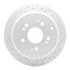 820-59050R Geoperformance Drilled Brake Rotor, 2005-2010 Acura/Honda, Position: Rear Right - image 1