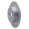 820-59052L Geoperformance Drilled Brake Rotor, 2006-2014 Acura/Honda, Position: Rear Left - image 2