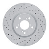 820-59053L Geoperformance Drilled Brake Rotor, 2007-2020 Acura/Honda, Position: Front Left - image 1