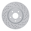 820-59053R Geoperformance Drilled Brake Rotor, 2007-2020 Acura/Honda, Position: Front Right - image 1