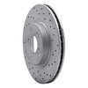 820-59057R Geoperformance Drilled Brake Rotor, 2012-2016 Acura/Honda, Position: Front Right - image 2