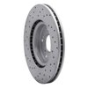 820-59057R Geoperformance Drilled Brake Rotor, 2012-2016 Acura/Honda, Position: Front Right - image 4