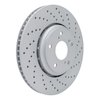 820-59063R Geoperformance Drilled Brake Rotor, Fits Select Acura/Honda, Position: Front Right - image 2