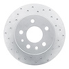 820-63003L Geoperformance Drilled Brake Rotor, 1961-1991 Mercedes-Benz, Position: Rear Left