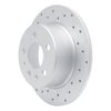 820-63003L Geoperformance Drilled Brake Rotor, 1961-1991 Mercedes-Benz, Position: Rear Left - image 2