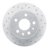 820-63003R Geoperformance Drilled Brake Rotor, 1961-1991 Mercedes-Benz, Position: Rear Right - image 1
