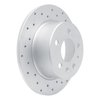 820-63003R Geoperformance Drilled Brake Rotor, 1961-1991 Mercedes-Benz, Position: Rear Right - image 2