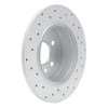 820-63003R Geoperformance Drilled Brake Rotor, 1961-1991 Mercedes-Benz, Position: Rear Right - image 4