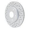 820-63016L Geoperformance Drilled Brake Rotor, 1984-1995 Mercedes-Benz, Position: Front Left - image 2