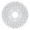 820-63016R Geoperformance Drilled Brake Rotor, 1984-1995 Mercedes-Benz, Position: Front Right - image 1