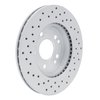 820-63016R Geoperformance Drilled Brake Rotor, 1984-1995 Mercedes-Benz, Position: Front Right - image 4