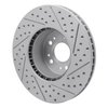 820-63023L Geoperformance Drilled Brake Rotor, 1991-1999 Mercedes-Benz, Position: Front Left - image 4