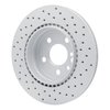820-63024L Geoperformance Drilled Brake Rotor, 1992-1999 Mercedes-Benz, Position: Rear Left - image 4
