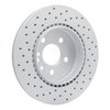 820-63024R Geoperformance Drilled Brake Rotor, 1992-1999 Mercedes-Benz, Position: Rear Right - image 4