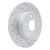 820-63032R Geoperformance Drilled Brake Rotor, 1994-2011 Mercedes-Benz, Position: Rear Right - image 2