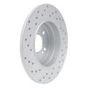 820-63032R Geoperformance Drilled Brake Rotor, 1994-2011 Mercedes-Benz, Position: Rear Right - image 4