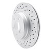 820-63040L Geoperformance Drilled Brake Rotor, 1998-2009 Multiple Makes/Models, Position: Rear Left - image 2