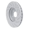 820-63048L Geoperformance Drilled Brake Rotor, 1996-2011 Multiple Makes/Models, Position: Front Left - image 4