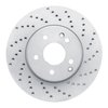 820-63048R Geoperformance Drilled Brake Rotor, 1996-2011 Multiple Makes/Models, Position: Front Right - image 1
