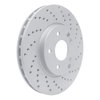 820-63048R Geoperformance Drilled Brake Rotor, 1996-2011 Multiple Makes/Models, Position: Front Right - image 2