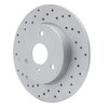 820-63090L Geoperformance Drilled Brake Rotor, 2005-2016 Smart, Position: Front Left - image 2