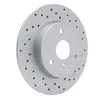 820-63090R Geoperformance Drilled Brake Rotor, 2005-2016 Smart, Position: Front Right - image 2