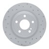 820-63099R Geoperformance Drilled Brake Rotor, 2012-2020 Mercedes-Benz, Position: Rear Right - image 1