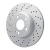 820-63118L Geoperformance Drilled Brake Rotor, Fits Select Mercedes-Benz, Position: Rear Left - image 2
