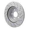 820-63118L Geoperformance Drilled Brake Rotor, Fits Select Mercedes-Benz, Position: Rear Left - image 4