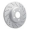 820-63118R Geoperformance Drilled Brake Rotor, Fits Select Mercedes-Benz, Position: Rear Right - image 2