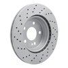 820-63118R Geoperformance Drilled Brake Rotor, Fits Select Mercedes-Benz, Position: Rear Right - image 4