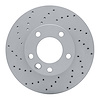 820-63135L Geoperformance Drilled Brake Rotor, 2008-2018 Mercedes-Benz, Position: Front Left