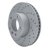 820-63135L Geoperformance Drilled Brake Rotor, 2008-2018 Mercedes-Benz, Position: Front Left - image 2