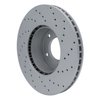 820-63135L Geoperformance Drilled Brake Rotor, 2008-2018 Mercedes-Benz, Position: Front Left - image 4