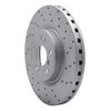 820-63144R Geoperformance Drilled Brake Rotor, 2012-2018 Mercedes-Benz, Position: Front Right - image 2