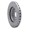 820-63144R Geoperformance Drilled Brake Rotor, 2012-2018 Mercedes-Benz, Position: Front Right - image 4