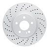 820-63162L Geoperformance Drilled Brake Rotor, Fits Select Mercedes-Benz, Position: Rear Left - image 1
