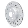 820-63162L Geoperformance Drilled Brake Rotor, Fits Select Mercedes-Benz, Position: Rear Left - image 2