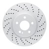 820-63162R Geoperformance Drilled Brake Rotor, Fits Select Mercedes-Benz, Position: Rear Right - image 1