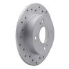 820-67036R Geoperformance Drilled Brake Rotor, 1990-2006 Infiniti/Nissan, Position: Rear Right - image 2