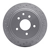 820-67050L Geoperformance Drilled Brake Rotor, Fits Select Multiple Makes/Models, Position: Rear Left - image 1