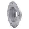 820-67050R Geoperformance Drilled Brake Rotor, Fits Select Multiple Makes/Models, Position: Rear Right - image 4