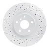 820-67052L Geoperformance Drilled Brake Rotor, Fits Select Infiniti/Nissan, Position: Front Left - image 1