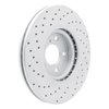 820-67052L Geoperformance Drilled Brake Rotor, Fits Select Infiniti/Nissan, Position: Front Left - image 4