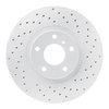820-67052R Geoperformance Drilled Brake Rotor, Fits Select Infiniti/Nissan, Position: Front Right - image 1