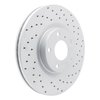 820-67052R Geoperformance Drilled Brake Rotor, Fits Select Infiniti/Nissan, Position: Front Right - image 2