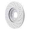 820-67052R Geoperformance Drilled Brake Rotor, Fits Select Infiniti/Nissan, Position: Front Right - image 4