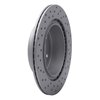820-67055R Geoperformance Drilled Brake Rotor, Fits Select Infiniti/Nissan, Position: Rear Right - image 4