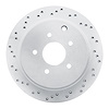 820-67089L Geoperformance Drilled Brake Rotor, Fits Select Infiniti/Nissan, Position: Rear Left - image 1