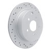 820-67089R Geoperformance Drilled Brake Rotor, Fits Select Infiniti/Nissan, Position: Rear Right - image 2